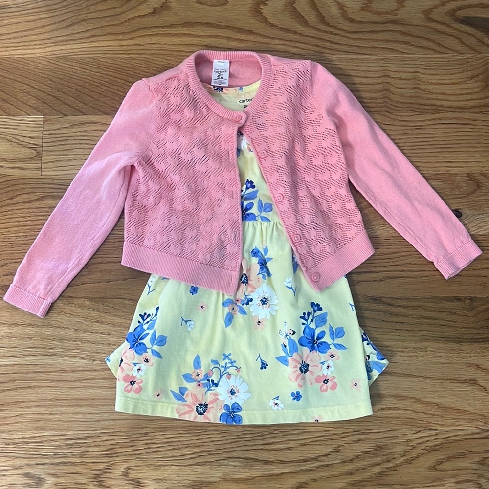 Carter’s Toddler Girl Sweater and Dress
